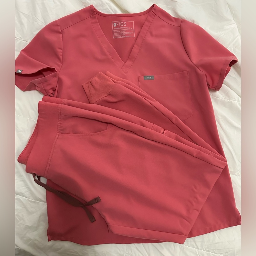 Figs Scrubs - Desert Rose - Medium Set